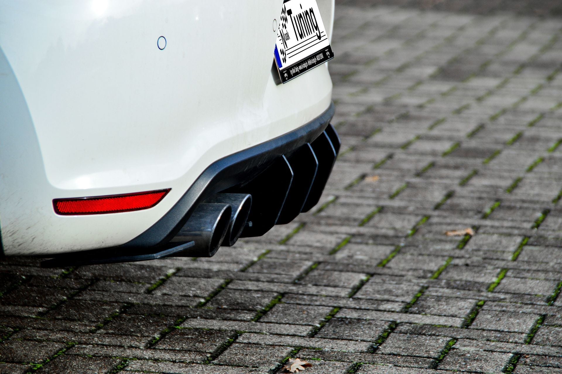 Gefräster Heckansatz für VW Polo GTI 6R