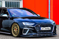 Cup Frontspoilerlippe für Audi A4 S-Line + S4 B9 Facelift