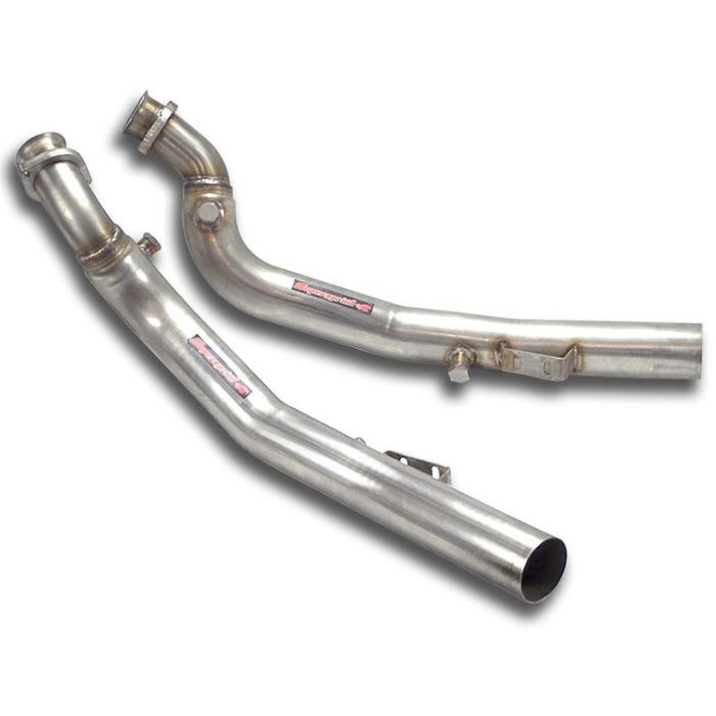 Supersprint Verbindungsrohrsatz Rechts - Links (für Serien Fächerkrümmer) für Mercedes W216 MERCEDES C216 CL (2005–2010)