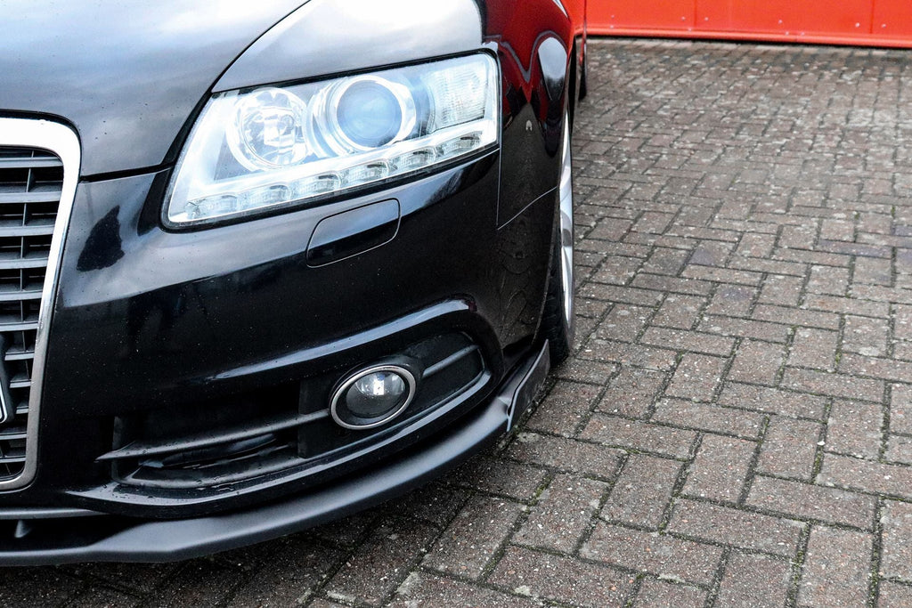 Spoilerschwert Cuplippe mit Wings aus ABS für Audi A6 4F S-Line Facelift