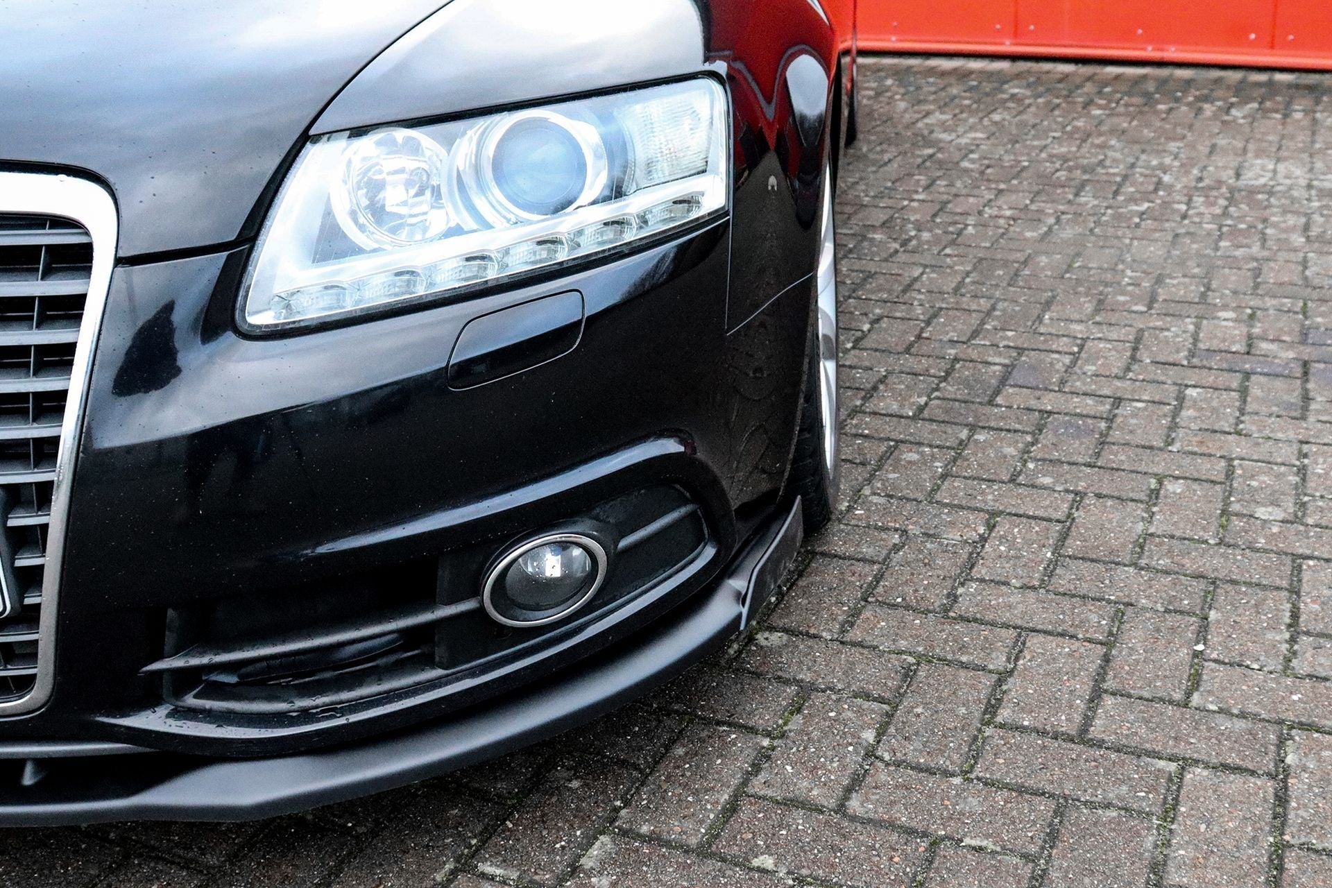 Spoilerschwert Cuplippe mit Wings aus ABS für Audi A6 4F S-Line Facelift