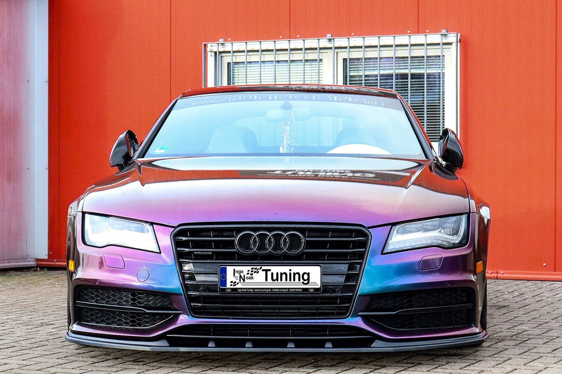 Cup Frontspoilerlippe V2 für Audi A7 S-Line + S7