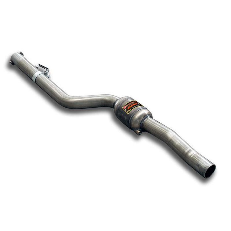 Supersprint Vorderrohr Links mit Sport Metallkatalysator für Mercedes W207 MERCEDES A207 E 2009 - 2013 (2010–2014)