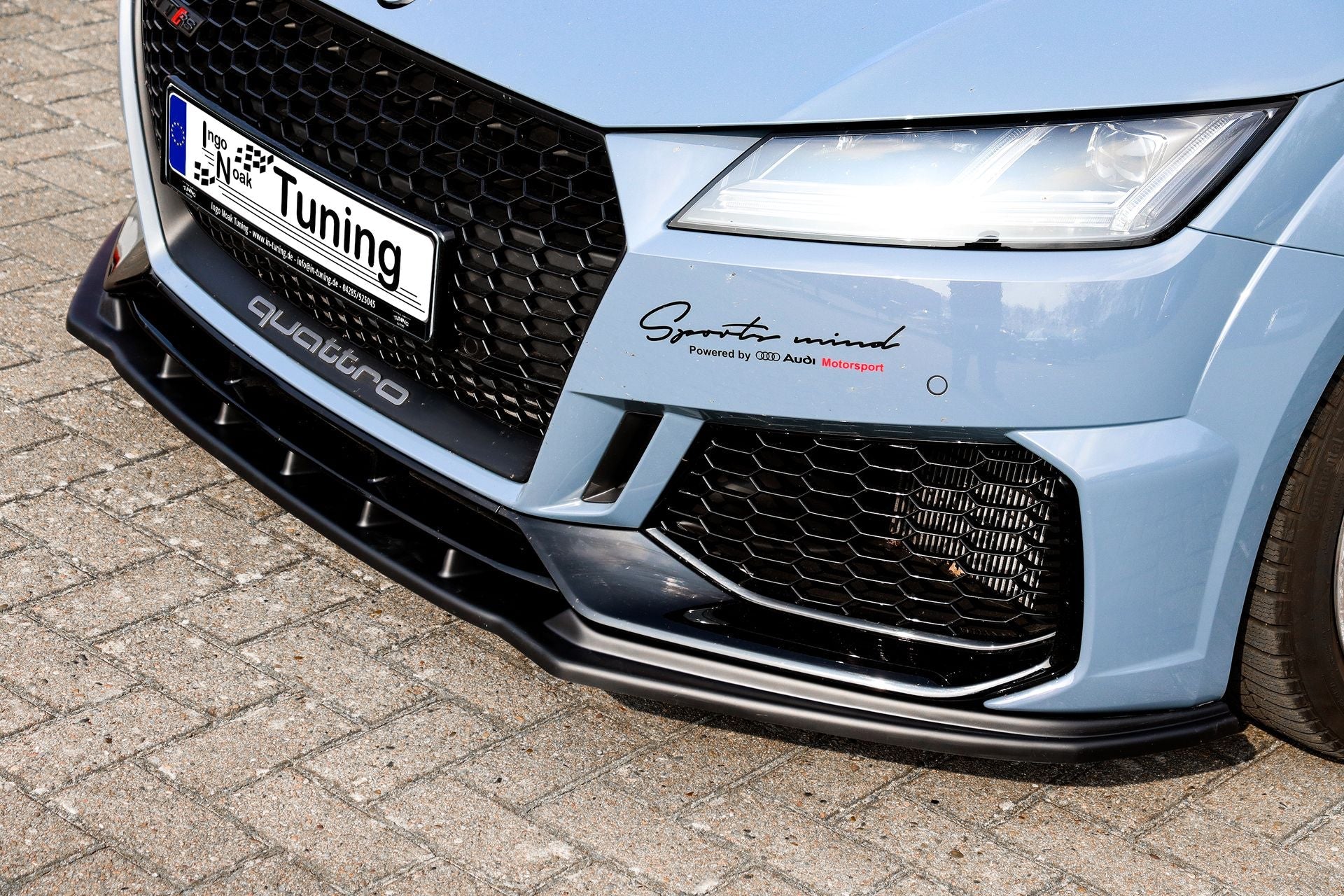 Spoilerschwert Frontspoiler aus ABS für Audi TTRS 8S Facelift