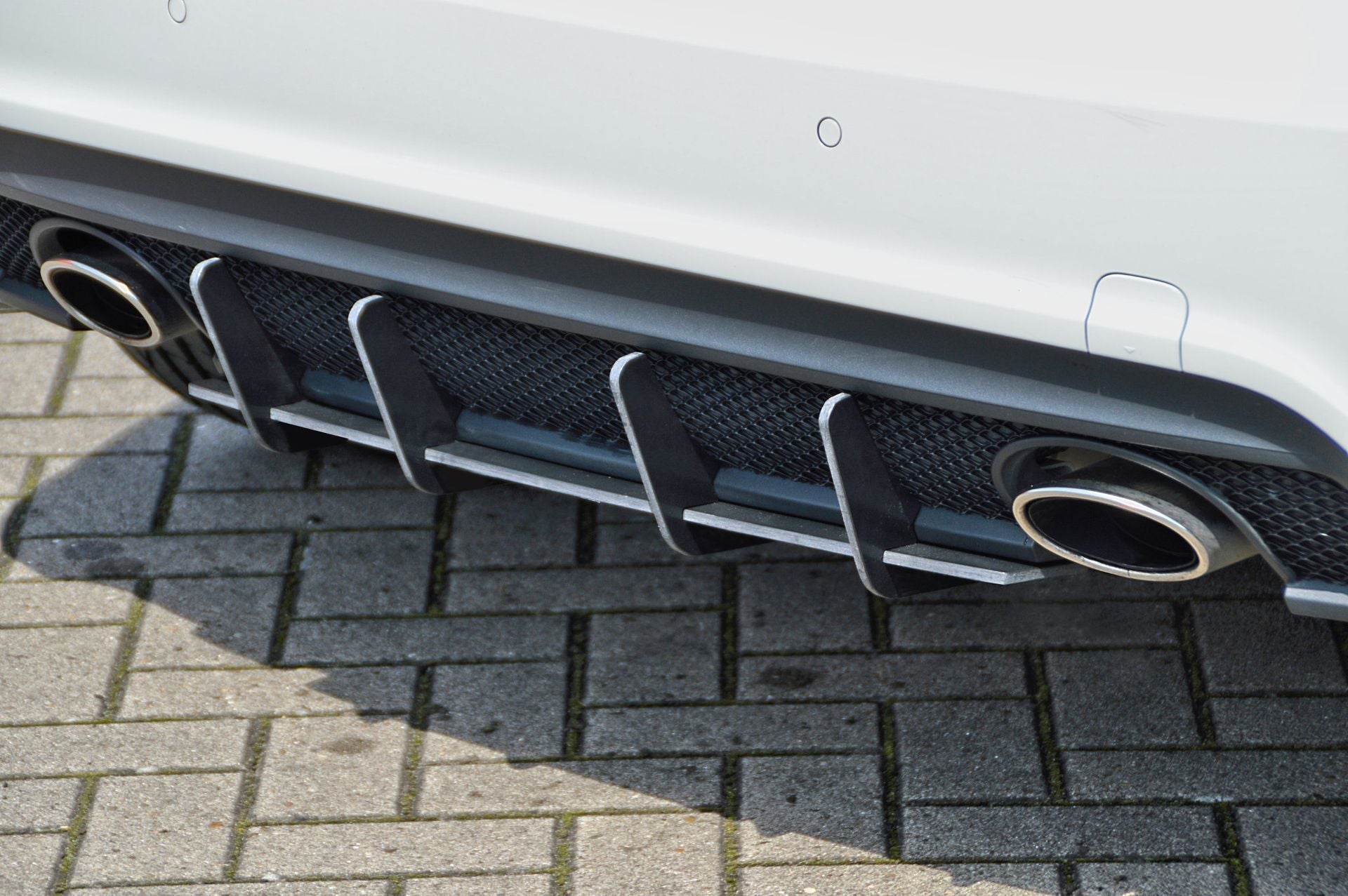 Heckansatz Diffusor für Mercedes A W176 mit AMG-Line
