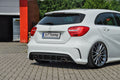 Heckansatz Diffusor für Mercedes A W176 mit AMG-Line