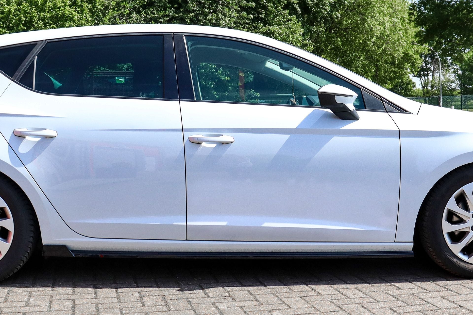 CUP Seitenschweller mit WIngs hinten für Seat Leon 5F 3.Tür SC