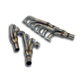 Supersprint Fächerkrümmer Rechts+ Links - (Left Hand Drive) - für Katalysator Ersatz für BMW 7er BMW E65 (2002–2005)