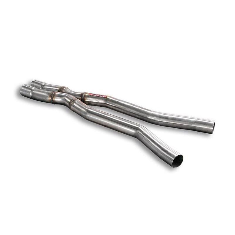 Supersprint Mittelrohrsatz X-Pipe- für AUDI A8 QUATTRO D3 Typ 4E '03 - '09 (2003–2009)