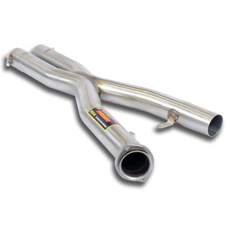 Supersprint Mittelrohrsatz X-Pipe(Für Serien Mittelschalldämpfer Ersatz) für Alpina BMW ALPINA Serie 8