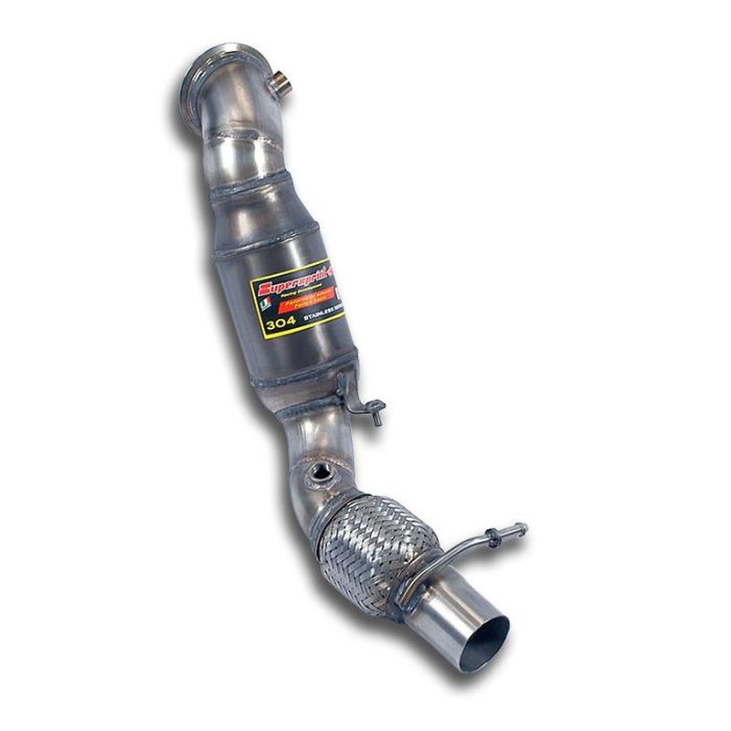 Supersprint Rohrsatz ab Turbolader + Sport Metallkatalysator für BMW 1er BMW F20 / F21 - 2015 (2013–2016)