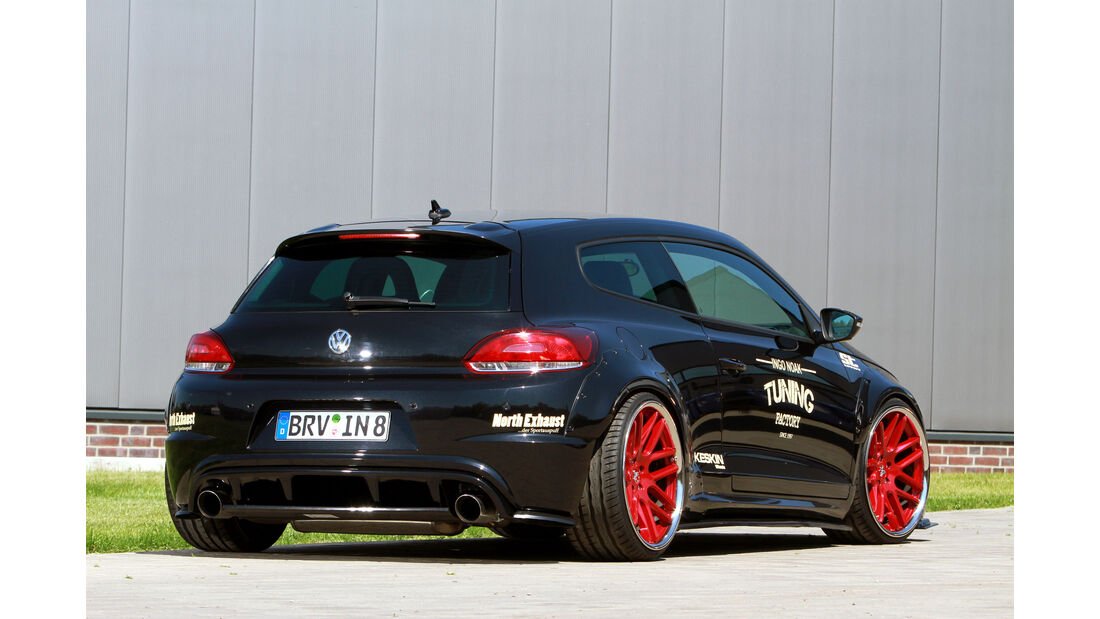 IN Liberty Style Radlaufverbreiterung 4 tlg. VW Scirocco R