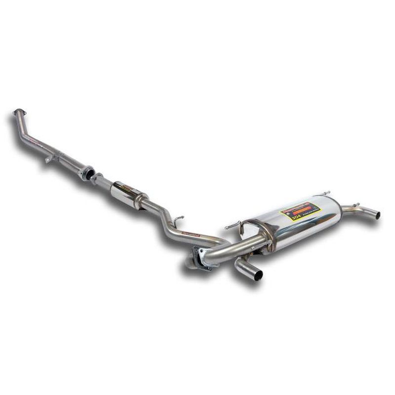 Supersprint Performance Pack 2: -overpipe-back- exhaust system für Subaru BRZ  (2012–2017)