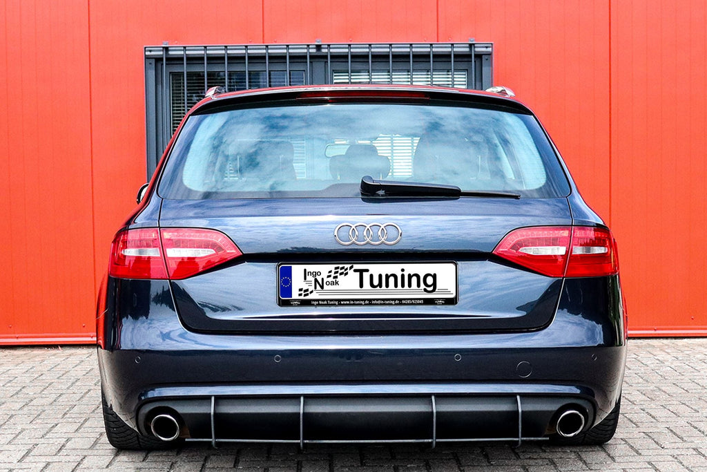 Heckansatz für Audi A4 B8 Avant Facelift ohne S-Line