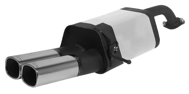 Remus Sportschalldämpfer mit 2 Endrohren 92x78 mm für Mazda 323S | EG-Gutachten/ABE