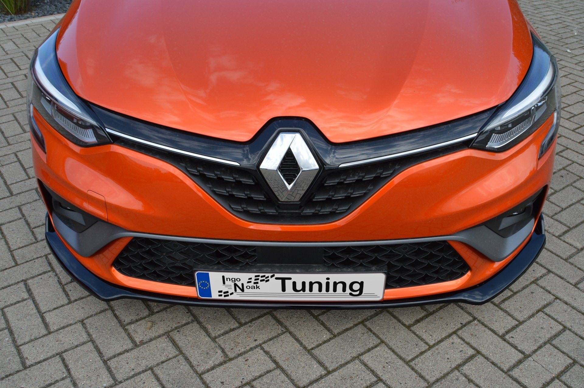 Frontspoiler Cuplippe Spoilerschwert für Renault Clio 5 RS-Line