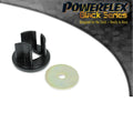 Powerflex Black Series  passend für Nissan Pulsar C13 (2014 - 2018) Einsatz vorderes Motorlager oben Drehmomentstütze