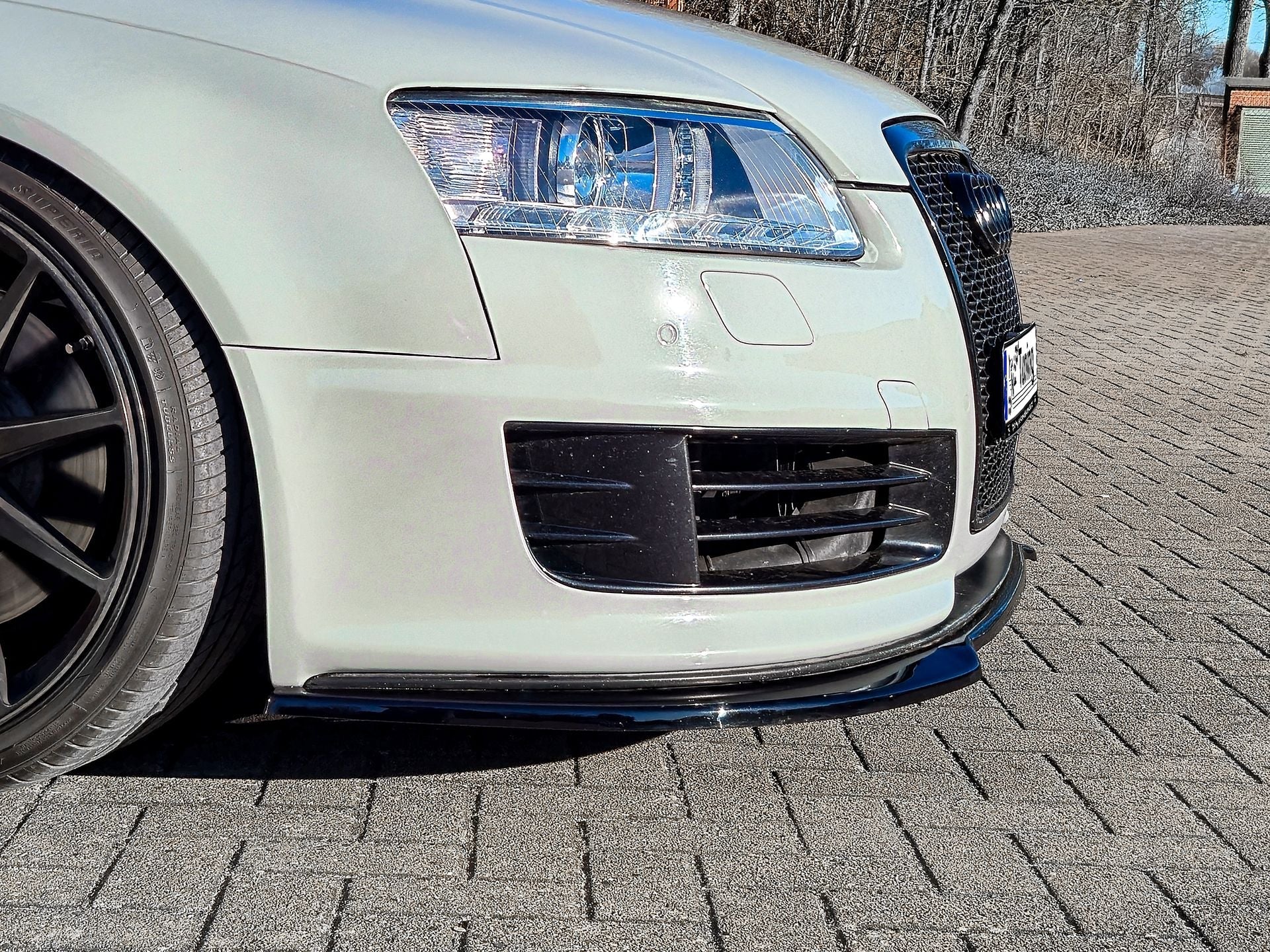 Cup Frontspoilerlippe für Audi RS6 4F C6