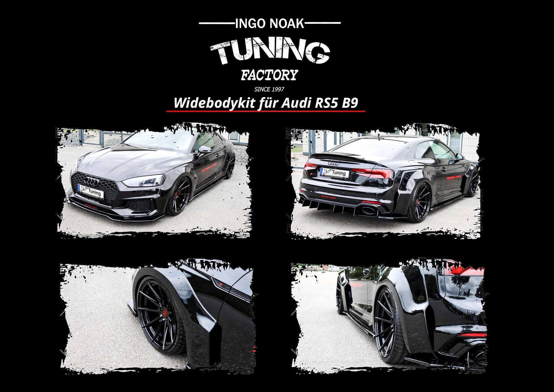 Widebodykit aus ABS für Audi RS5 F5 B9