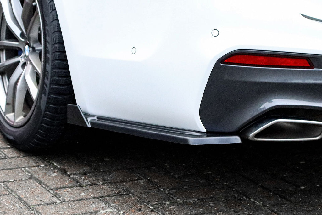 Heckansatz Seitenteile mit Wings aus ABS für BMW 5er G30 G31 mit M-Paket
