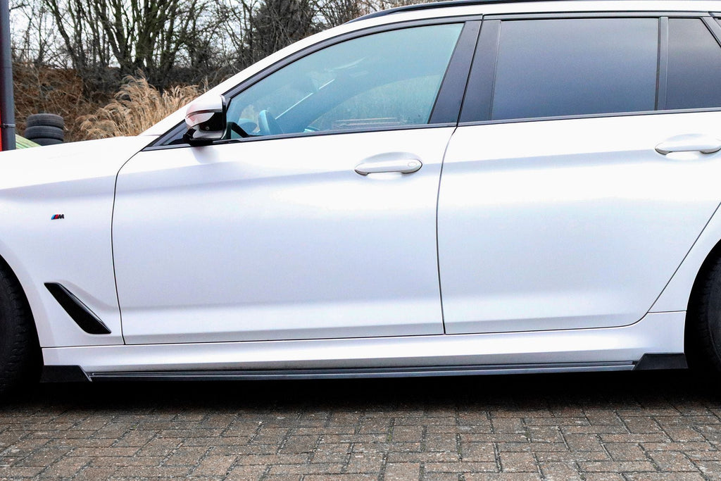 Seitenschweller mit Wings vorne und hinten für BMW 5er G30 G31 mit M-Paket