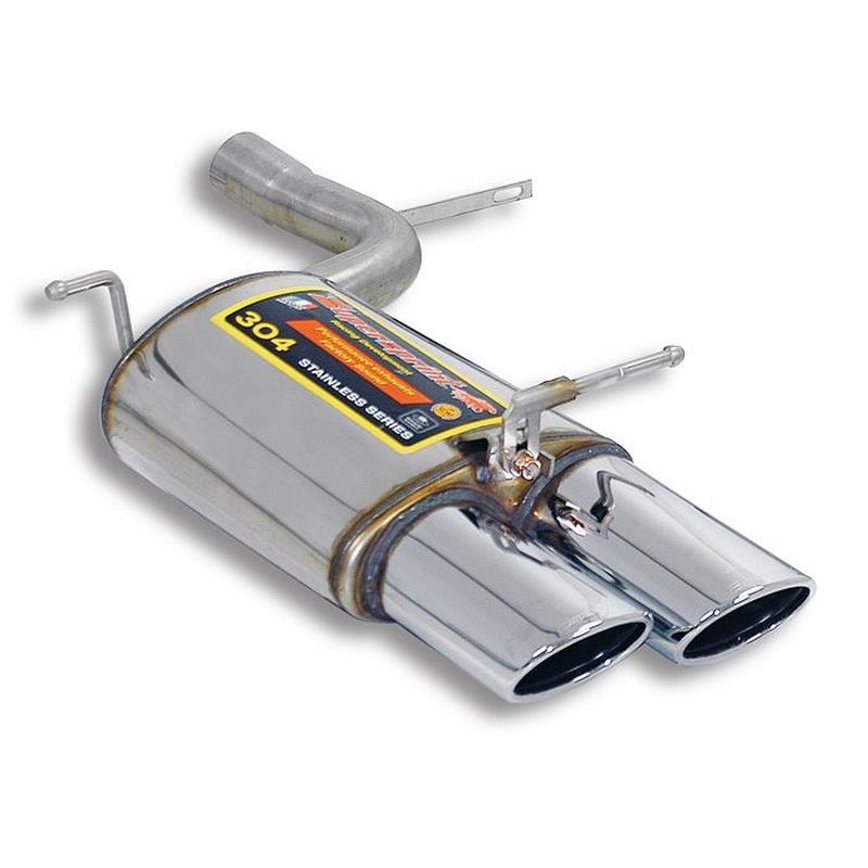 Supersprint Endschalldämpfer Links OO 120x80 für Mercedes R172 SLK (2011)