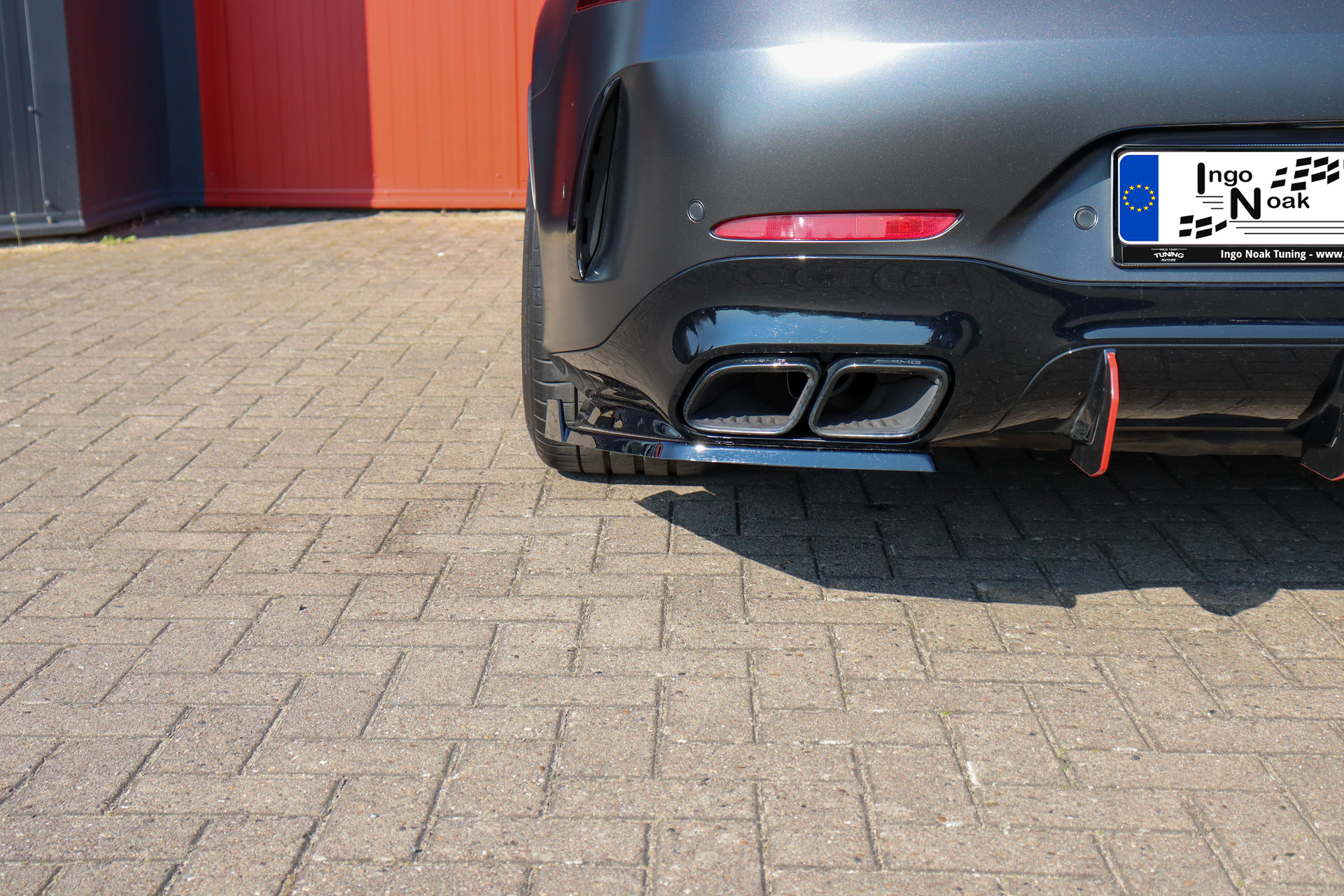 Heckansatz Seitenteile mit Wing für Mercedes AMG GT 63S X290 (nicht aerokit)