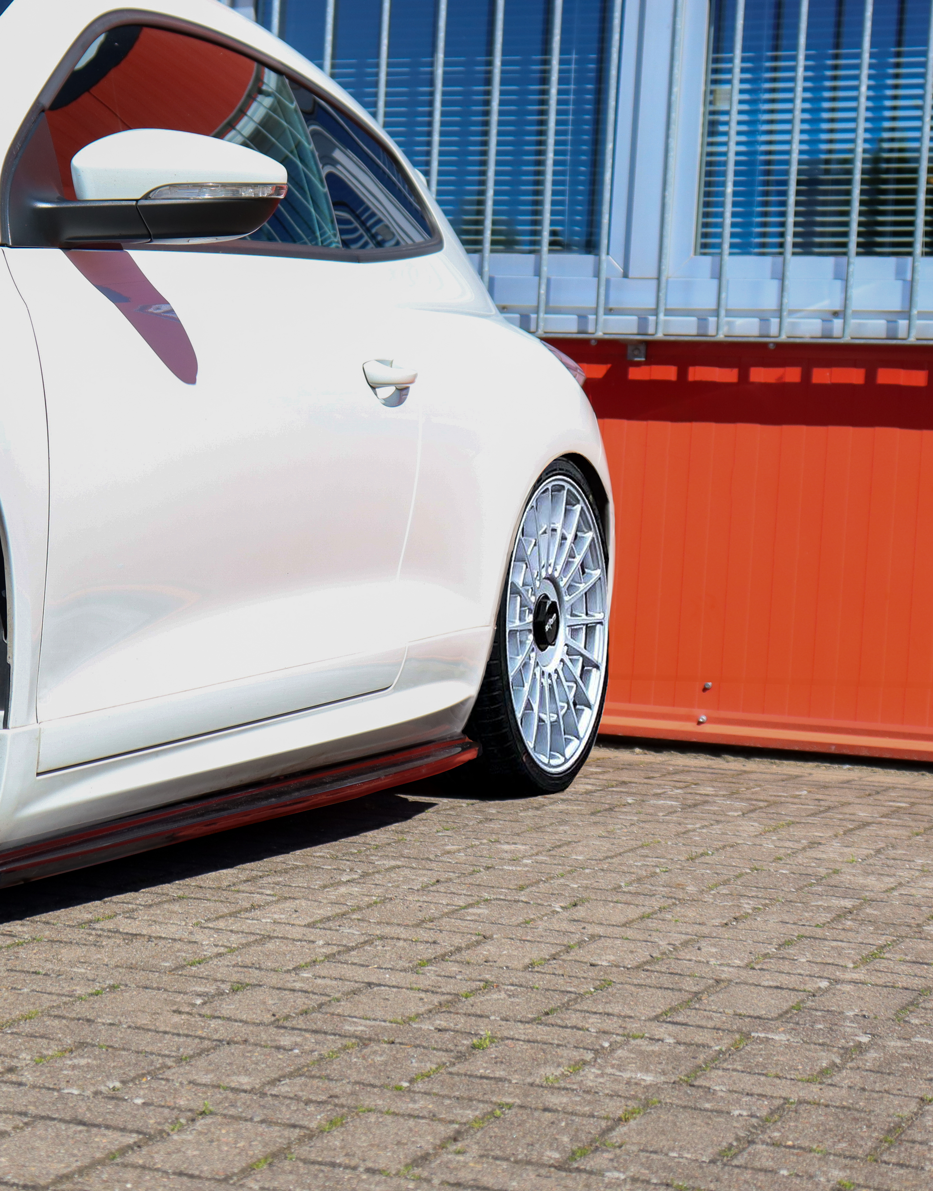 Cup Seitenschweller aus ABS für VW Scirocco 3 mit R-Line