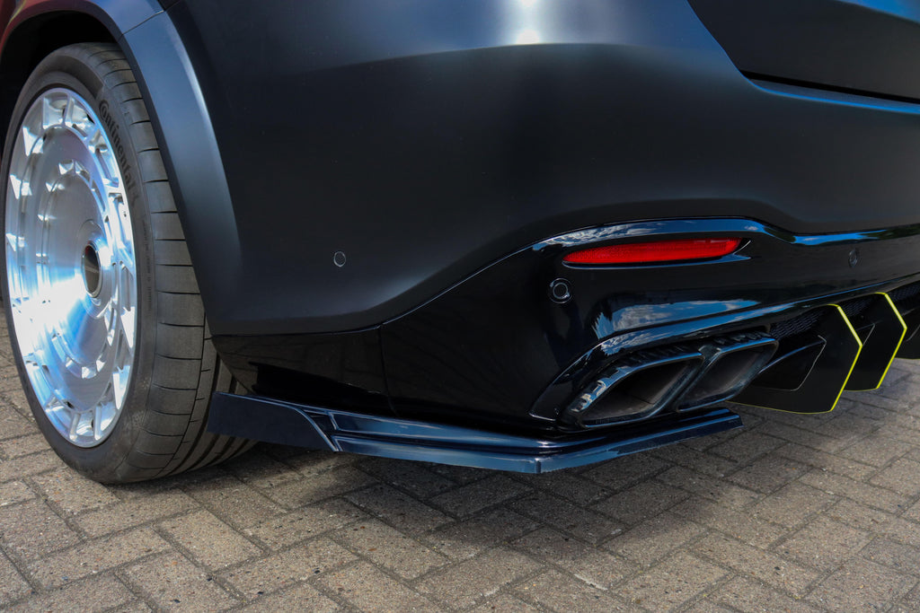 Heckansatz Seitenteile mit Wing für Mercedes GLS 63 AMG 4 Matic