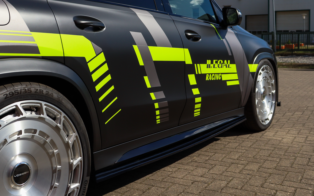 CUP Seitenschwellersatz für Mercedes GLS 63 AMG 4 Matic