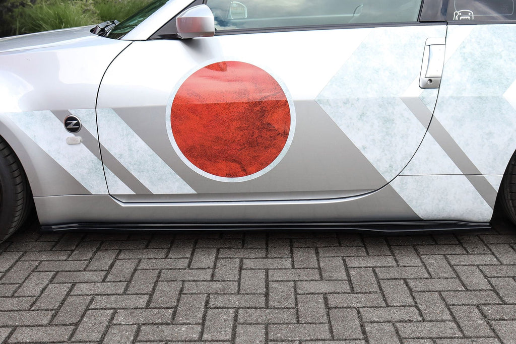 CUP Seitenschweller aus ABS für Nissan 350Z Coupe+Roadster