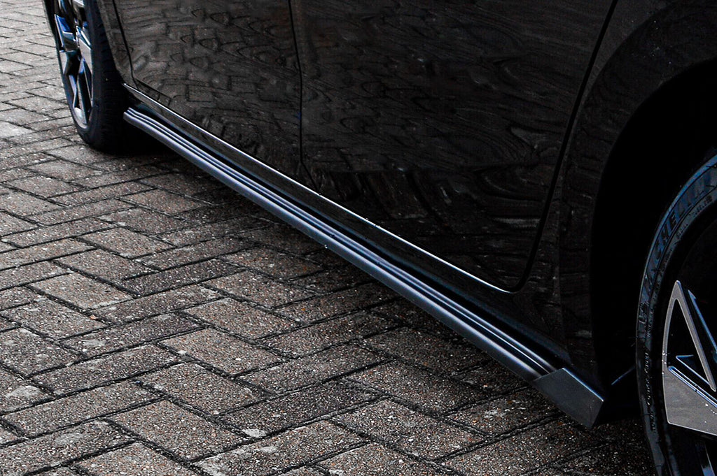 CUP Seitenschweller aus ABS mit Wing hinten für Opel Astra L