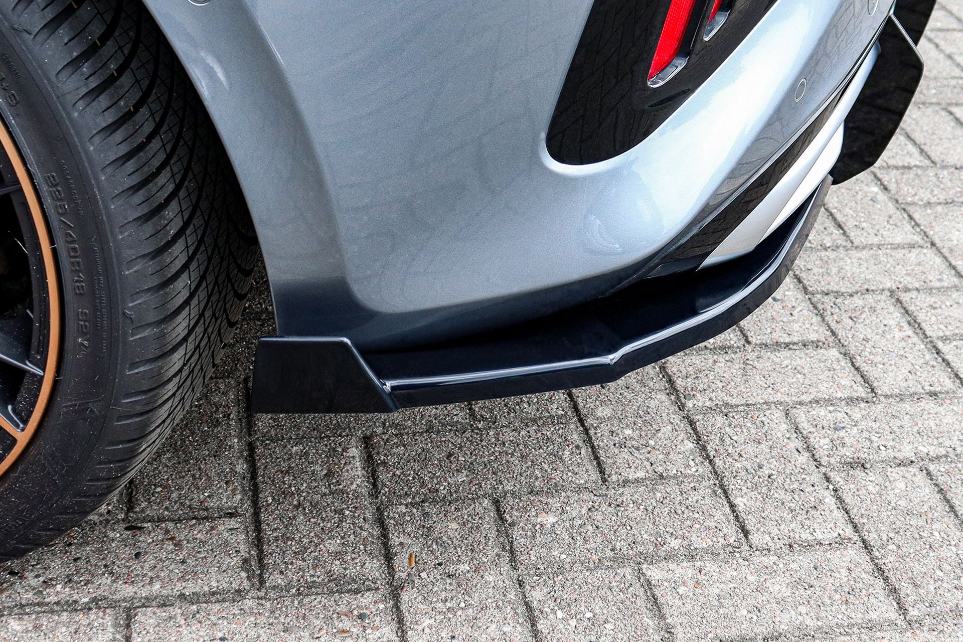 Heckansatz Seitenteile mit Wing + Gefräster Heckansatz aus ABS für Kia Ceed, SK