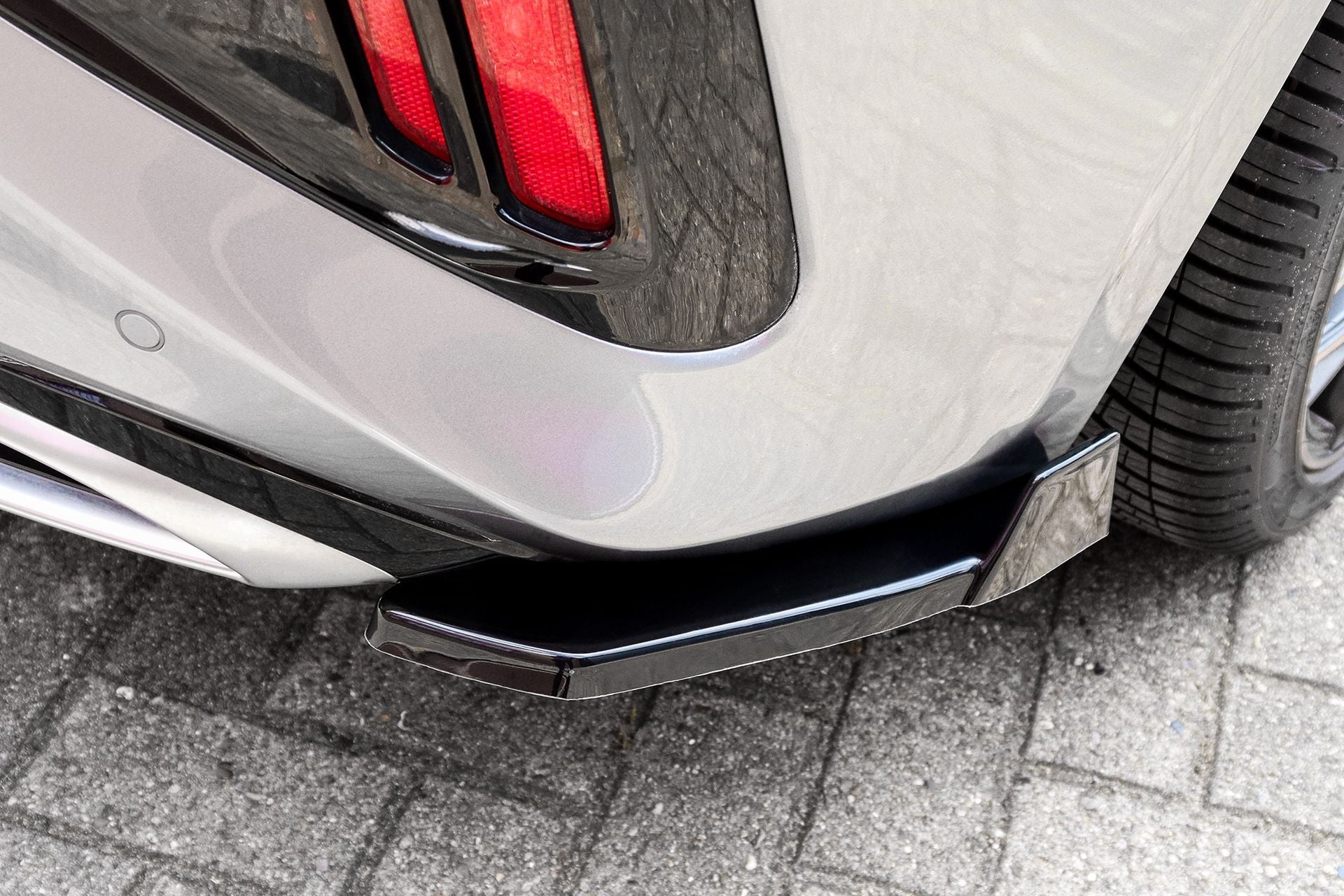 Heckansatz Seitenteile aus ABS mit seitlichem Wing für Kia Ceed, SK