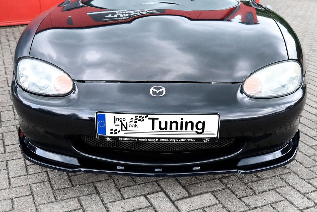 Cuplippe Frontspoilerlippe mit Wing aus ABS für Mazda MX5 NB