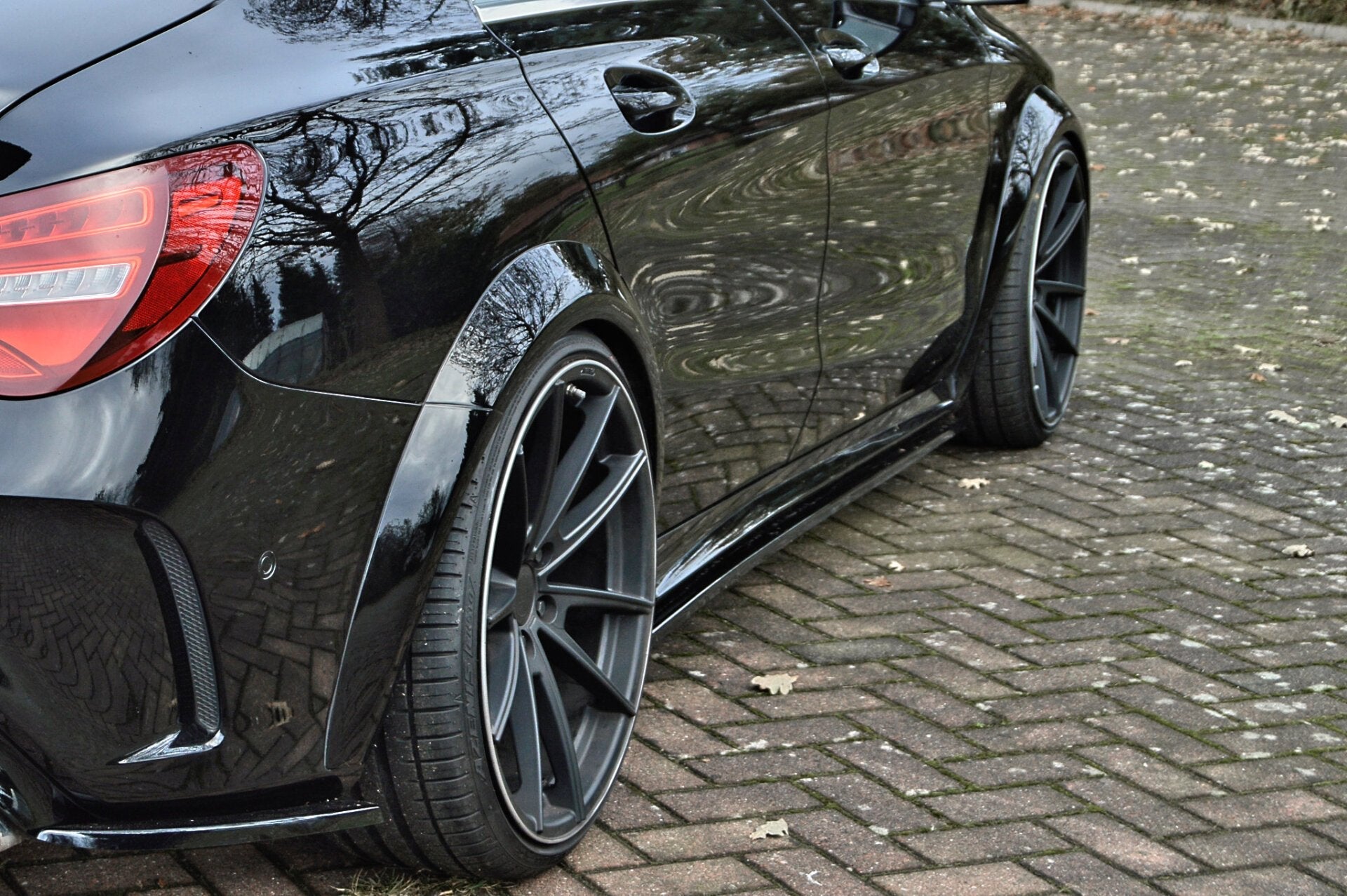 Radlaufverbreiterung  Set für Mercedes Benz CLA 45AMG, MOPF C117 / 245G