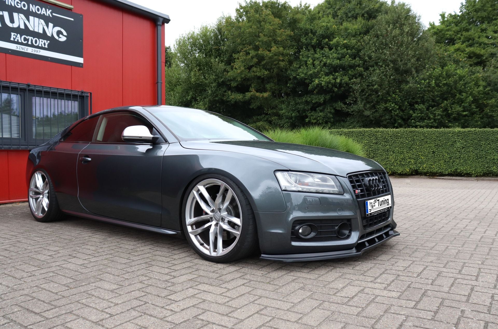 Cuplippe Frontspoilerlippe aus ABS für Audi S5 B8 Bj.: 2007-2011