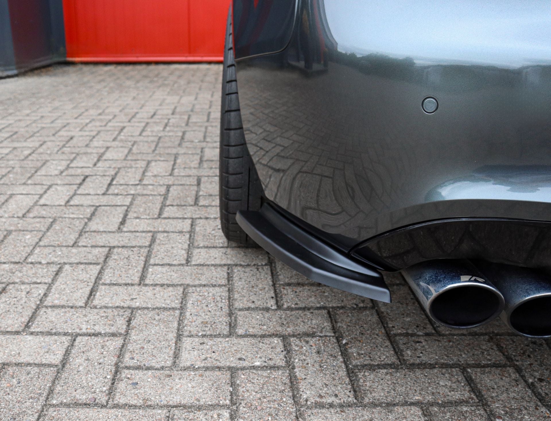 Heckansatz Seitenteile aus ABS für Audi S5 B8 nur für Cabrio / Coupe