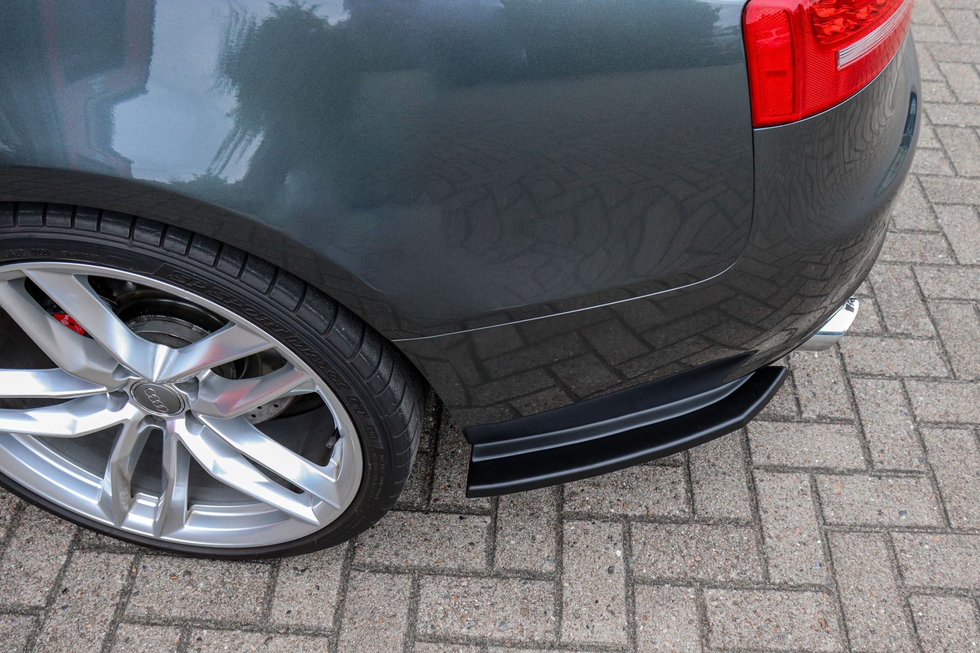 Heckansatz Seitenteile aus ABS für Audi S5 B8 nur für Cabrio / Coupe