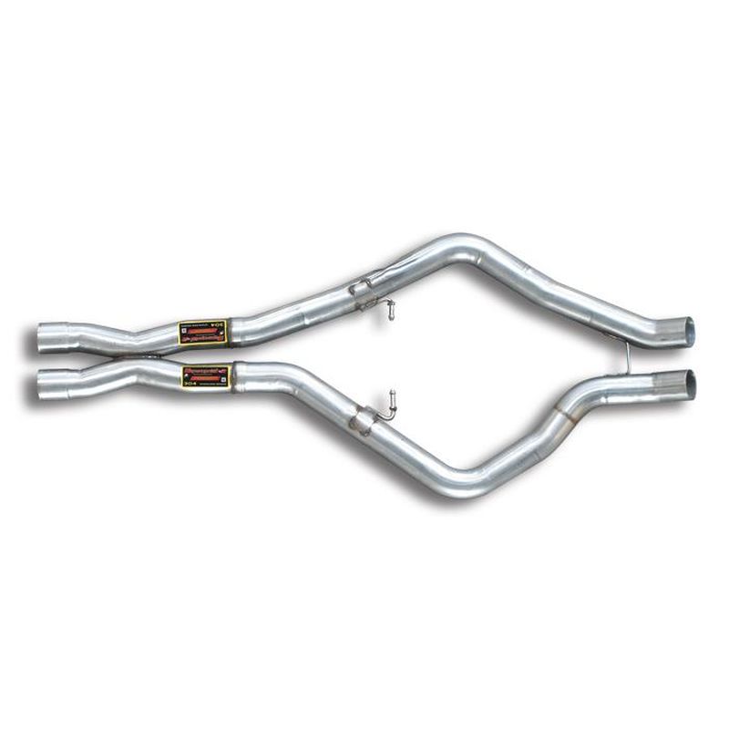 Supersprint Mittelrohr Recht + Link X-pipe für BMW M X BMW E70 X5 M (2010–2014)