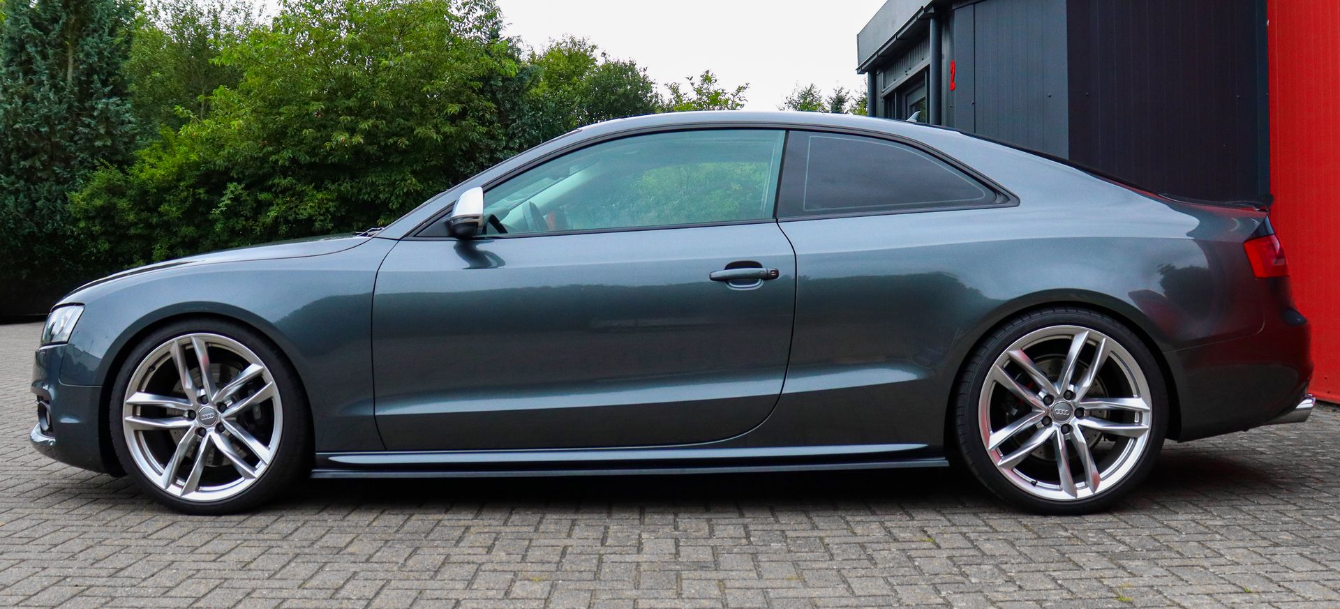 Cup Seitenschweller aus ABS passend für Audi A5 B8 S-Line