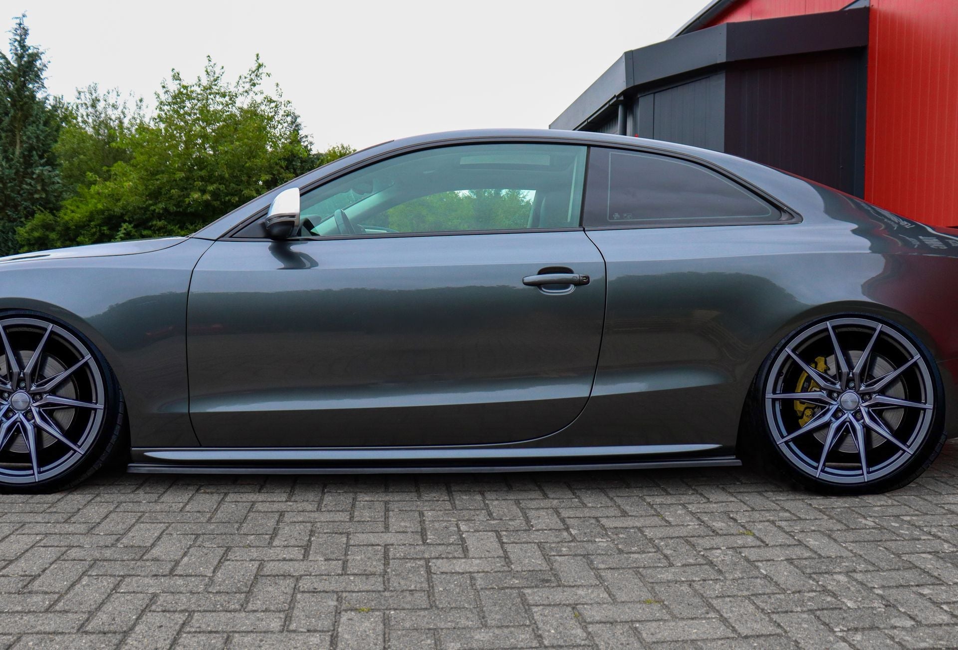 Cup Seitenschweller aus ABS passend für Audi S5 B8