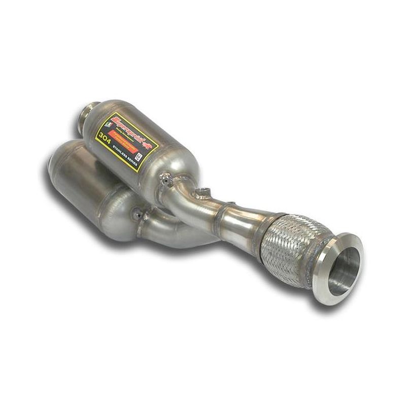 Supersprint -Y-Pipe- Links mit Sport Metallkatalysator für Lamborghini Aventador  (2011–2017)