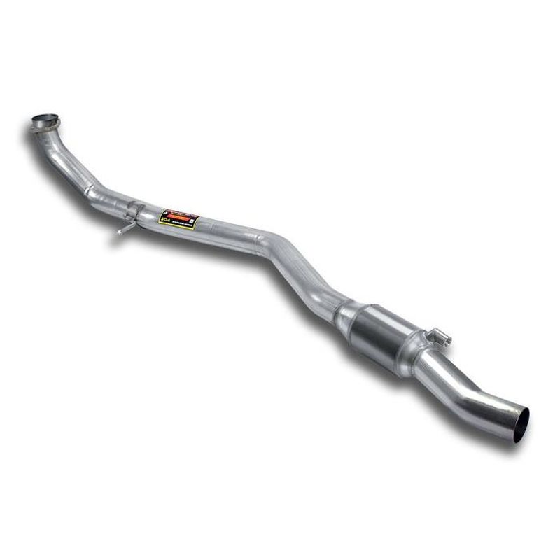 Supersprint Vorschalldämpfer-Links mit Sport Metallkatalysator für BMW M X BMW E70 X5 M (2010–2014)