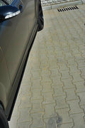 Maxton Design Seitenschweller Ansatz für MERCEDES S-KLASSE W221 AMG LWB Carbon Look