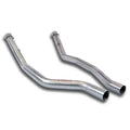 Supersprint Rohrsatz ab Turbolader Rechts + Links (für Katalysator Ersatz) für Mercedes AMG MERCEDES W166 ML/GLE AMG (2012–2015)