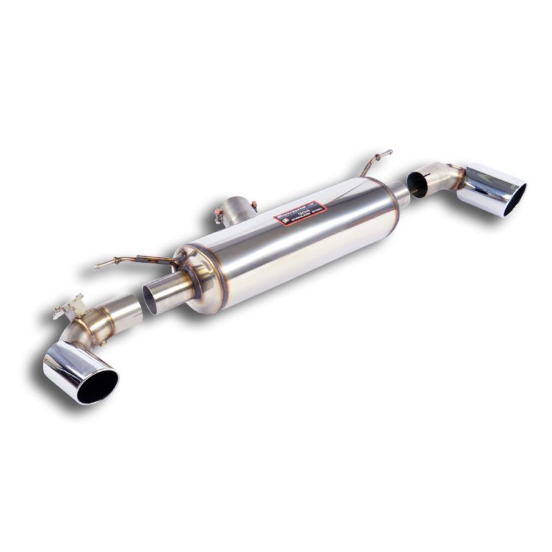 Supersprint Endschalldämpfer Rechts O80 - Links O80 mit Klappe für BMW 1er BMW F20 / F21 - 2015 (2013–2016)