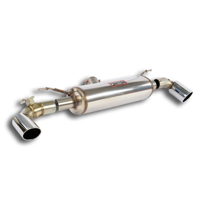 Supersprint Endschalldämpfer Rechts O100 - Links O100 mit Klappe für BMW 1er BMW F20 / F21 - 2015 (2012–2016)