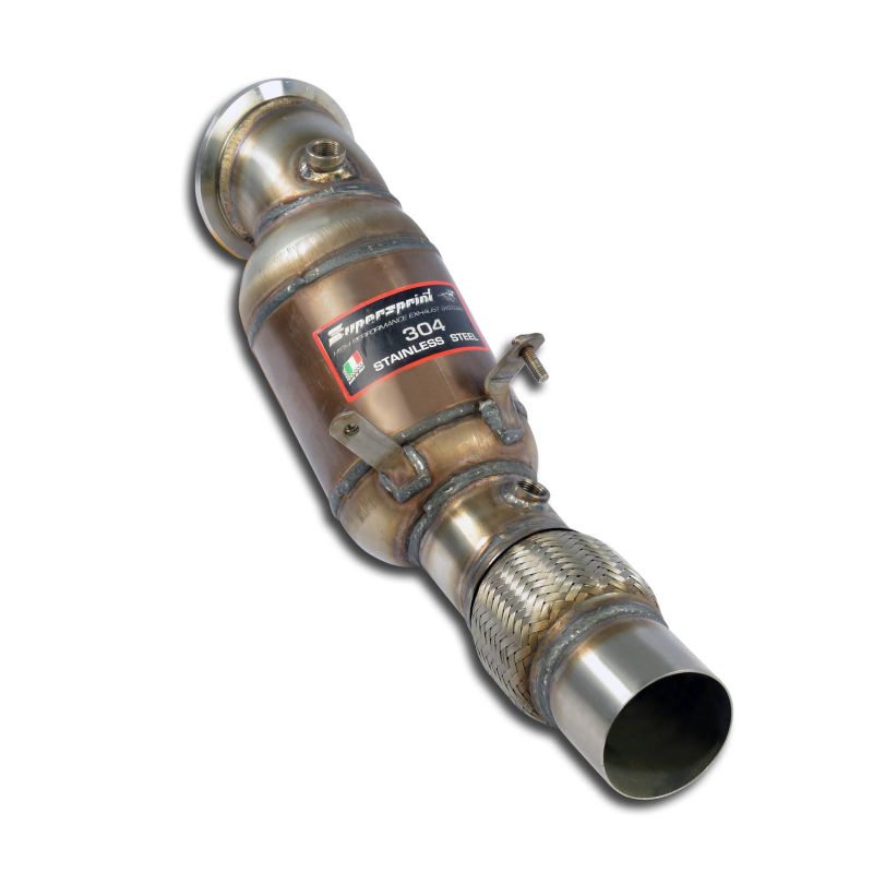 Supersprint Downpipe mit Sport Metallkatalysator für BMW 1er BMW F20 / F21 LCI 2014 -> (2015–2018)
