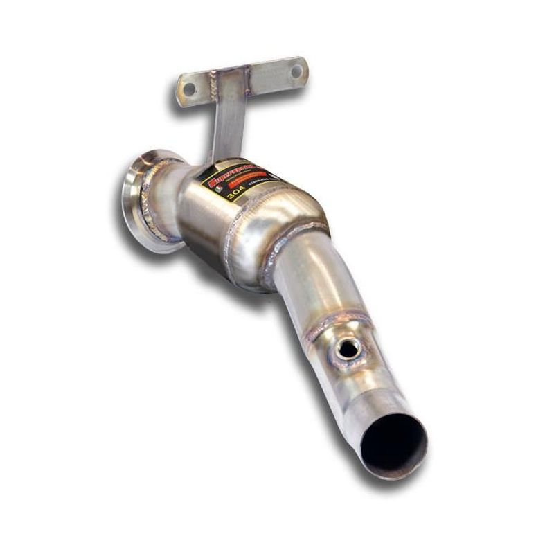 Supersprint Vorderrohr Links mit Sport Metallkatalysator für Ferrari  (2010)